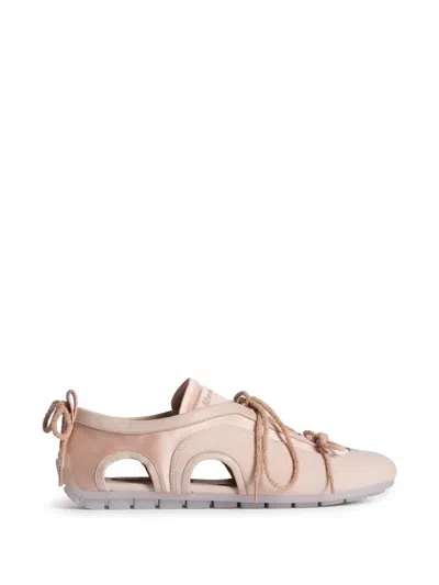 Simone Rocha Cut-out Sneakers In Neutral