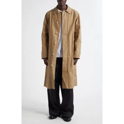 Simone Rocha Daisy Embellished Car Coat In Stone