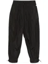 Simone Rocha Daisy-embellished Track Pants In Black