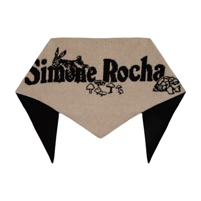 Simone Rocha Daisy Scarf-