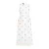 Simone Rocha Women's Dart Midi Dress In Neutrals