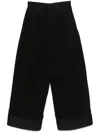 Simone Rocha Denim Pants In Black