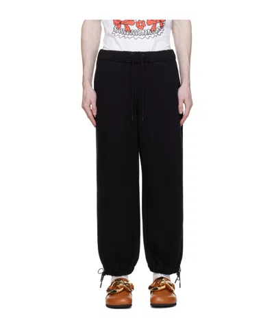 Simone Rocha Drawstring And Belted Tracksuit In Black