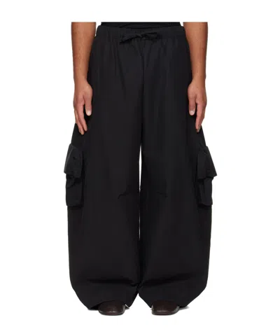 SIMONE ROCHA DRAWSTRING-FASTENING MULTI-POCKETS TROUSERS