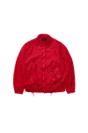 Simone Rocha Drawstring Harrington Jacket W/ Daisy Emb Red