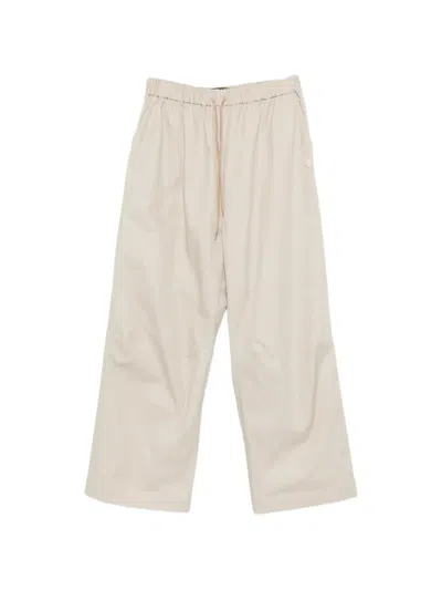 Simone Rocha Elasticated Knee Pleat Trousers In Multi