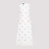 Simone Rocha Sleeveless Fitted Dress With Intricate Embellishments
