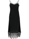 Simone Rocha Lace-trimmed Slip Dress