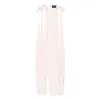 Simone Rocha Womens Pale Pink Daisy Chain Bow-embellished Woven Midi Dress In Pink