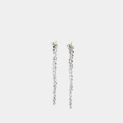 Simone Rocha Drip Earrings -  - Crystal - Grey