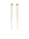 Simone Rocha Drip Earrings In Beige