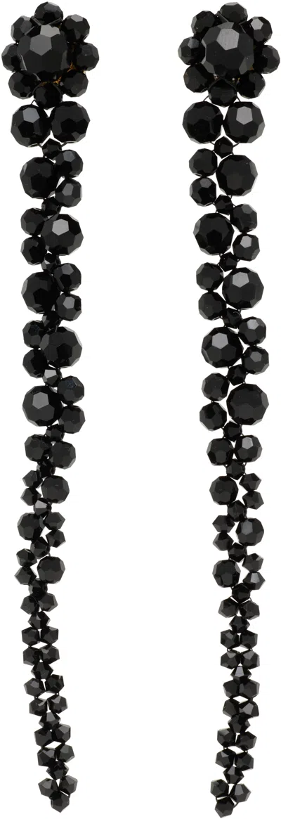 Simone Rocha Drip Earrings In Gray