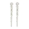 Simone Rocha Drip Drop Earrings In Silver