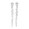 Simone Rocha Beaded Drop Earrings In Grey