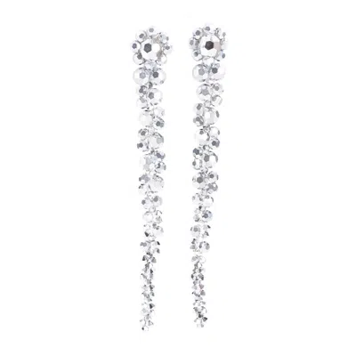 Simone Rocha Drip Earrings Unica In White