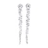 Simone Rocha Beaded Drop Earrings In White