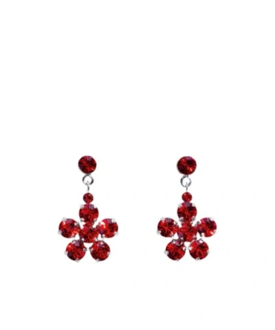 Simone Rocha Drop Earrings In Red