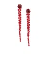 Simone Rocha Drop Embellished Earrings In Red