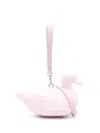 Simone Rocha Duck Clutch Bag In 粉色