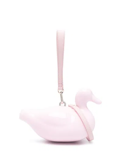 Simone Rocha Duck Clutch Bag In Pink