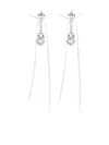 Simone Rocha Victorian Bow Ribbon Drip Earrings