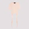 Simone Rocha Pink Easy T-shirt In Nude & Neutrals