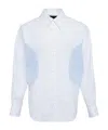 Simone Rocha Relaxed Patchwork Egg Shirt In White