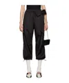 Simone Rocha Elastic Waist Sweatpants In Black