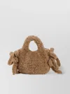 Simone Rocha Embellished Baby Egg Tote Bag In Brown