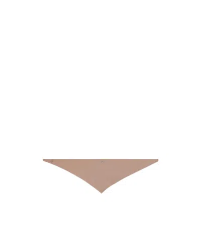 Simone Rocha Embellished Cashmere Scarf In Neutral
