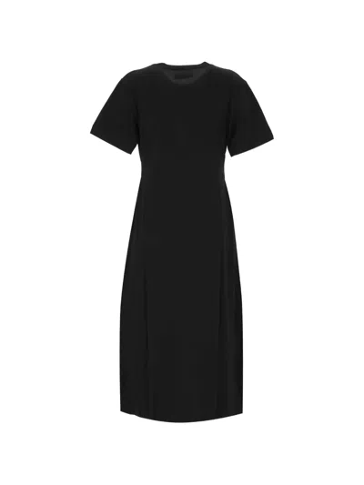 Simone Rocha Embellished Midi Dress In Black