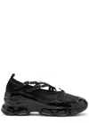Simone Rocha Buckle-embellished Ballerina Shoes In Black