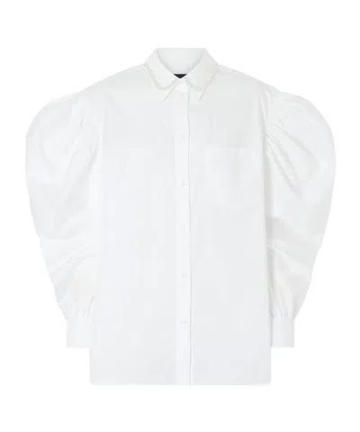 Simone Rocha Embellished Shirt In White