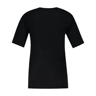 Simone Rocha Embroidered Cotton T-shirt In Blue