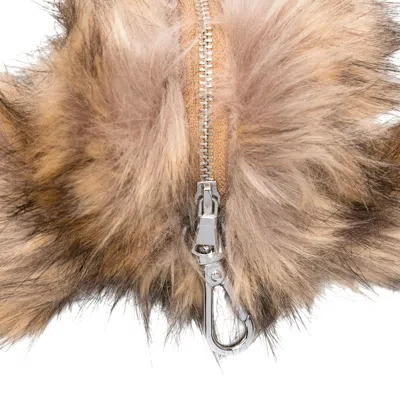 Simone Rocha Faux Fur Hare Coin Purse Bag
