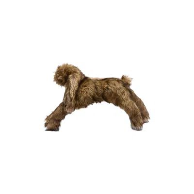 Pre-owned Simone Rocha Faux Fur Hare Crossbody Bag 'brown/clear' | Women's Size Onesize