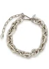 Simone Rocha Faux Peal-embellished Chain Necklace In White