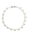 SIMONE ROCHA FAUX PEARL BELL NECKLACE