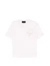 Simone Rocha Fitted Pressed Rosette T-shirt In Multi