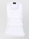 Simone Rocha Ruffle Frill Tank Top