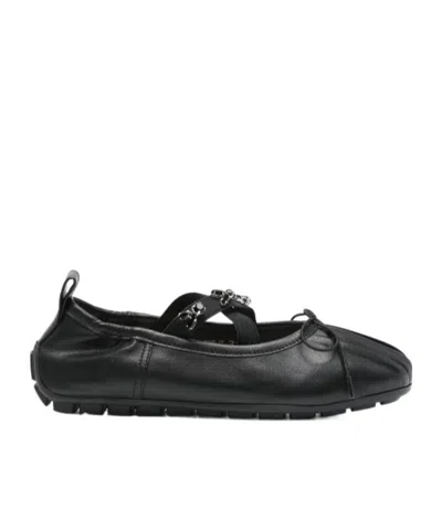 Simone Rocha Flat Shoes In Black
