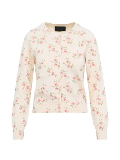Simone Rocha Floral-print Cardigan In Multi