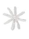 Simone Rocha Flower-design Earrings In Silver