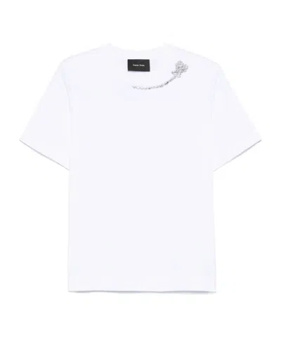 SIMONE ROCHA SIMONE ROCHA EMBELLISHED T-SHIRT