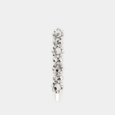Simone Rocha Flower Hair Clip In Grey