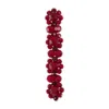 Simone Rocha Flower Hair Clip In Red