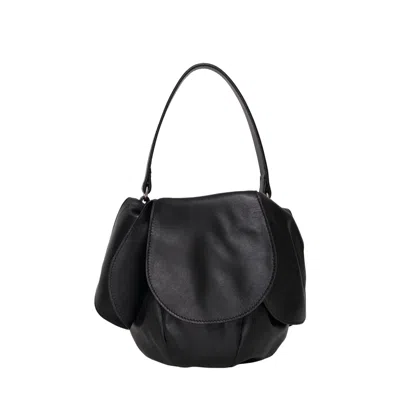 Simone Rocha Flower Petal Sling Bag In Black
