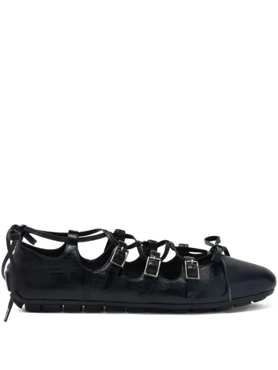 SIMONE ROCHA GHILLIE BALLERINA SHOES