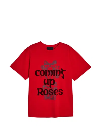 Simone Rocha Graphic-print T-shirt In Red