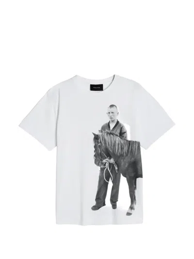 Simone Rocha Graphic-print T-shirt In White
